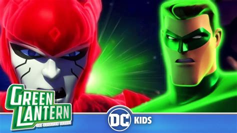 Green Lantern: The Animated Series | Red Lantern vs Green Lantern | @dckids - YouTube