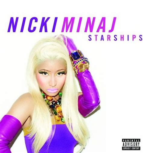 RAW HOLLYWOOD : NICKI MINAJ RELEASES "STARSHIPS" SINGLE COVER