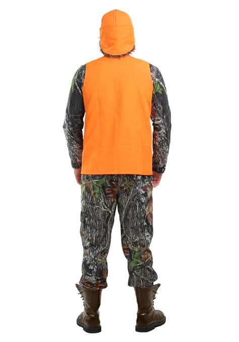 Mossy Oak Camo Hunter Costume for Plus Size Men 2X