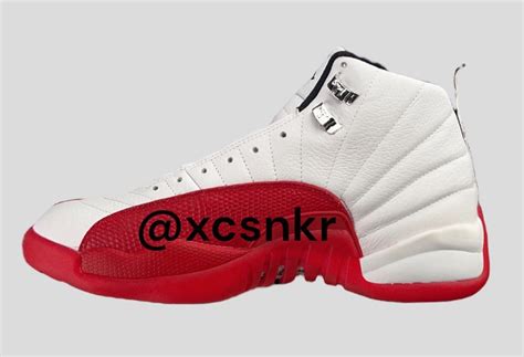 Air Jordan 12 Retro 'Cherry' October 2023 Release Date CT8013-116 ...