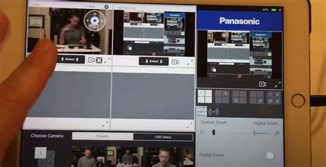 Panasonic PTZ Camera Control App LiveCTRL for iOS – Videoguys