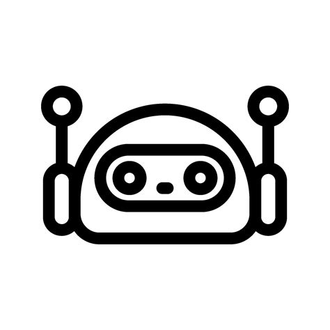 Chatbot Icon Vector Symbol Design Illustration 26632031 Vector Art at ...