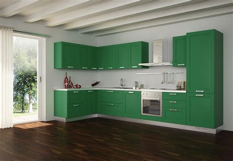 MODERN Green KITCHEN Design
