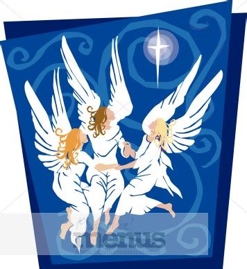 Dancing Angels Clipart | Holiday Clipart Archive