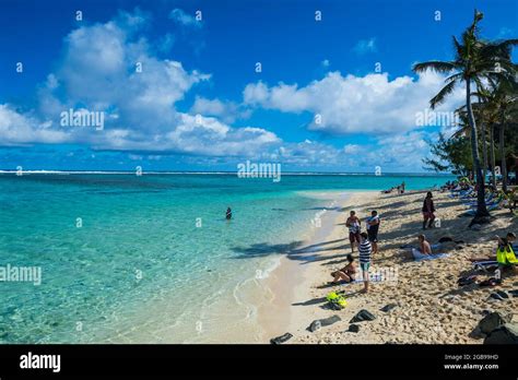 Beautiful Muri beach, Rarotonga, Rarotonga and the Cook islands Stock ...