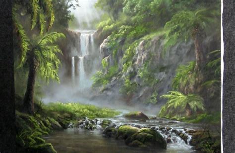 Paint with Kevin Hill - Hidden Paradise | Hills painting, Kevin hill paintings, Kevin hill