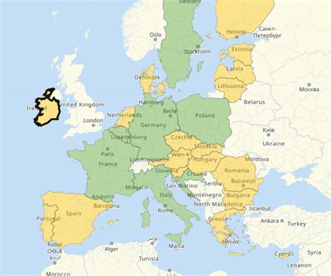 Interactive Europe Map Travel Planner | Besttravels.org