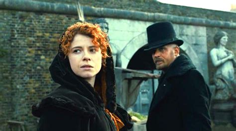 James (Tom Hardy) and Lorna (Jessie Buckley)- TABOO Season 1 Finale ...