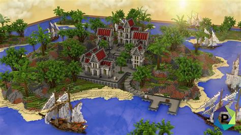 Take a look at this brand new Tropical Island spawn! Built by one of ...