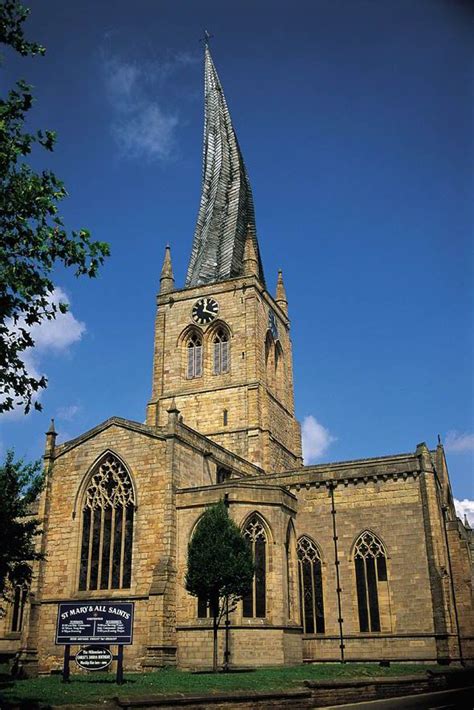 Twisted spire church, Chesterfield (With images) | Church, Barcelona ...