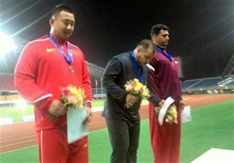 Iran’s Shot Putter Samari Bags Gold at Asian Athletic Championships - Sports news - Tasnim News ...