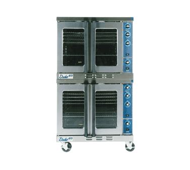 Convection Oven, gas, double-deck, standard depth, with 8” stainless | Spokane Restaurant ...