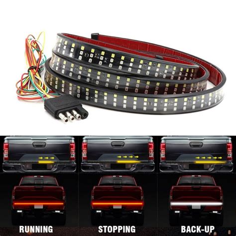 Powerful Triple LED Tailgate Light Bar