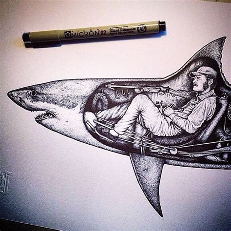 Quint Jaws Tattoo