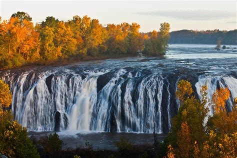 the Cohoes Falls Photograph by Jiayin Ma