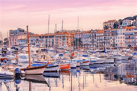 Harbor in Cannes Photograph by Manjik Pictures - Fine Art America