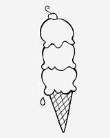 Whipped Cream Coloring Page  Free Whipped Cream Png Transparent sketch template