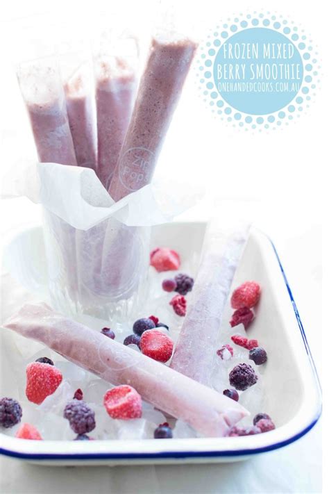 6 Homemade Icy Poles for Summer - One Handed Cooks