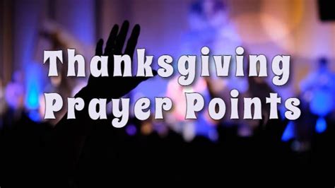 Thanksgiving Prayer Points - Teal Smiles