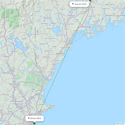 Augusta State airport map | Augusta (AUG) | Airport Information