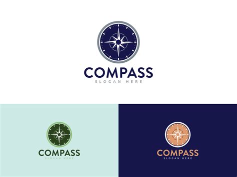 Compass Logo Vector Template 3582777 Vector Art at Vecteezy