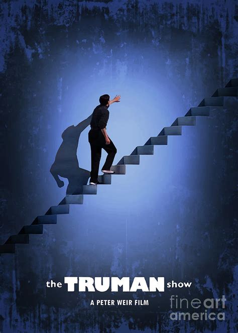The Truman Show Minimalist Movie Poster Modern Digital Download, Wall Art Print ...