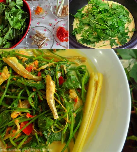 Sweet Home-Chefs: Daun Pegaga Masak Lemak (Centella In Turmeric Coconut ...