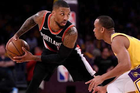 Damian Lillard Vs Lakers - Damian Lillard Hoping To Face Lakers In Playoffs Vows To Sit Out If ...