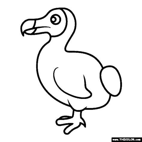 Dodo Bird Coloring Pages Coloring Pages