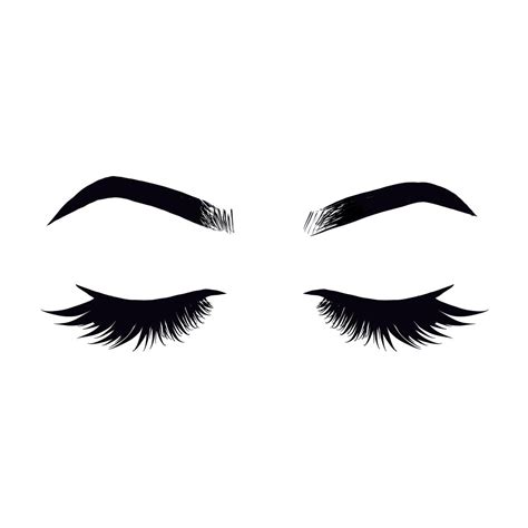 Eyelashes and Eyebrows Illustration on Behance in 2020 | Eye lash tattoo, Eyelashes drawing ...