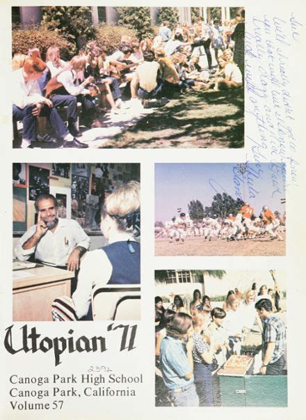 Explore 1971 Canoga Park High School Yearbook, Canoga Park CA - Classmates