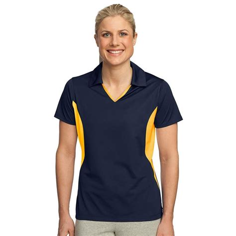 Sport-Tek - Sport-Tek Women's Side Blocked Performance Polo Shirt - Walmart.com - Walmart.com