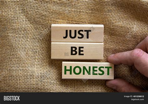 Just Be Honest Symbol Image & Photo (Free Trial) | Bigstock