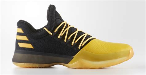 The adidas Harden Vol. 1 will Come in Black/Yellow - WearTesters