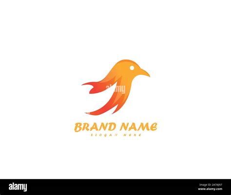 Red bird logo Stock Vector Image & Art - Alamy