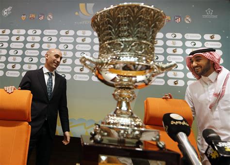 Spanish FA draws criticism for Super Cup in Saudi Arabia | AP News