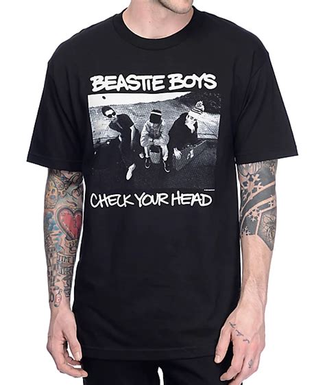 Beastie Boys Check Your Head Black T-Shirt | Zumiez