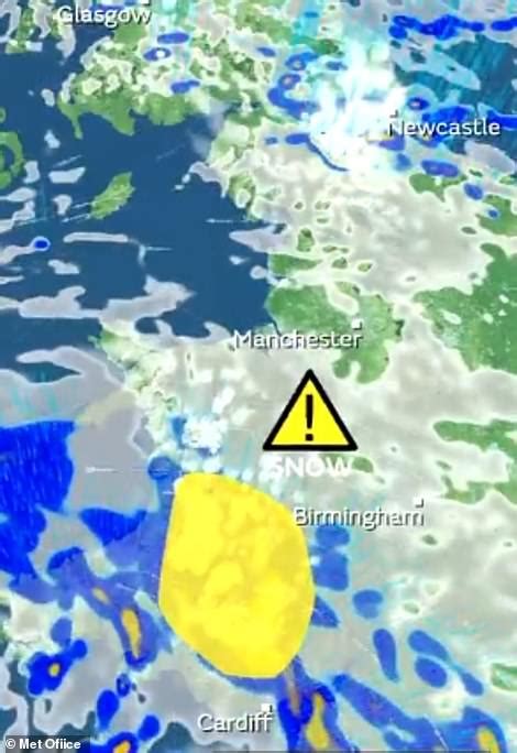 UK Weather: Severe snow warning in Wales as Britain braces for storms | Daily Mail Online