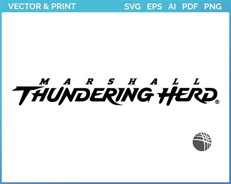 Marshall Thundering Herd - Wordmark Logo (2001) - College Sports Vector ...