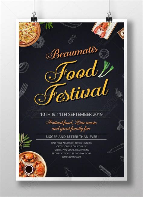 Creative Food Festival Poster Ideas - bmp-flow