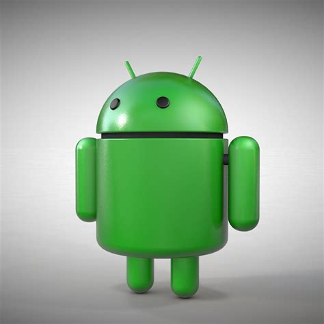 Android Robot - 3D Logo | CGTrader