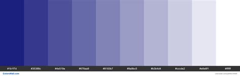 Tints XKCD Color dark royal blue #02066f hex