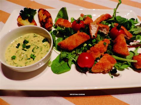 Krystina cuisine: Salade de poulet croquant