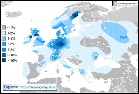 Haplogroup l2b, the Haplogroup that unites Scandinavians, Germans, British, Russians and Greeks