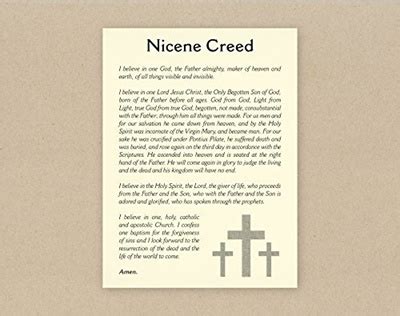 Qoo10 - The Nicene Creed Prayer Cards (50 Cards) : Stationery & Supplies