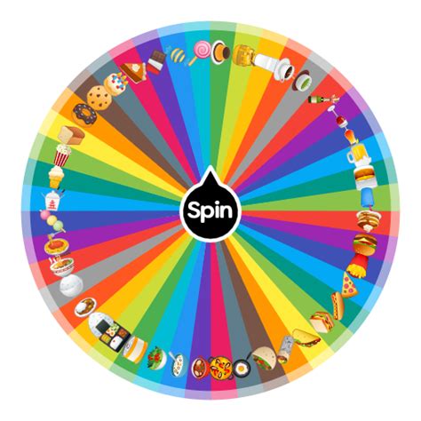 Food and Drink Emoji Challenge | Spin the Wheel - Random Picker