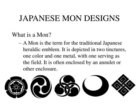 PPT - JAPANESE MON DESIGNS PowerPoint Presentation, free download - ID ...