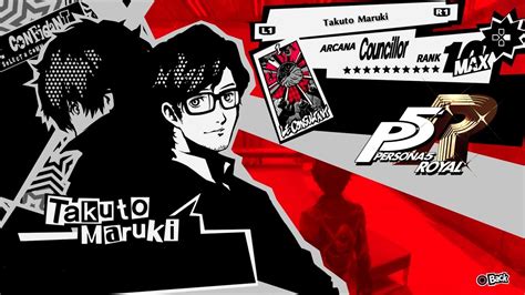 Persona 5 Royal - Takuto Maruki: Councillor Confidant All Ranks - YouTube