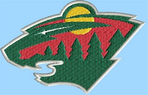 Minnesota Wild logo 2 pack logos machine by ChiefsThreads on Etsy