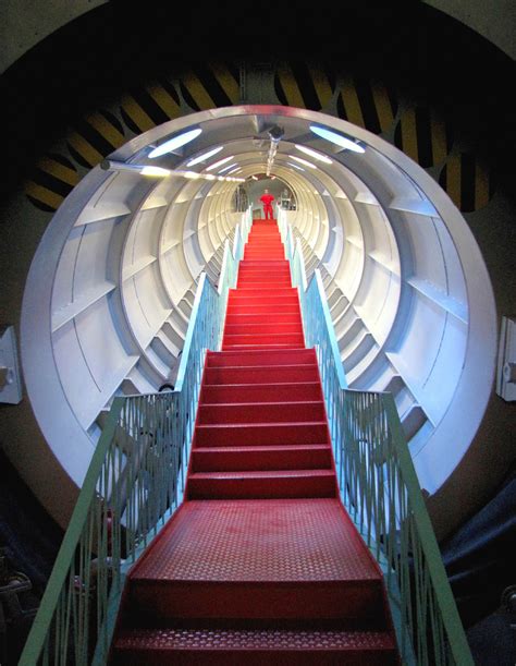 Inside the Atomium 2 | A staircase inside a tube connecting … | Flickr